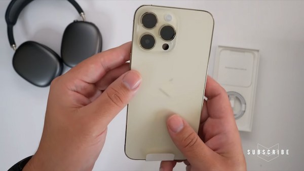 Trên tay iPhone 14 Pro Max phiên bản màu Vàng Gold sang trọng